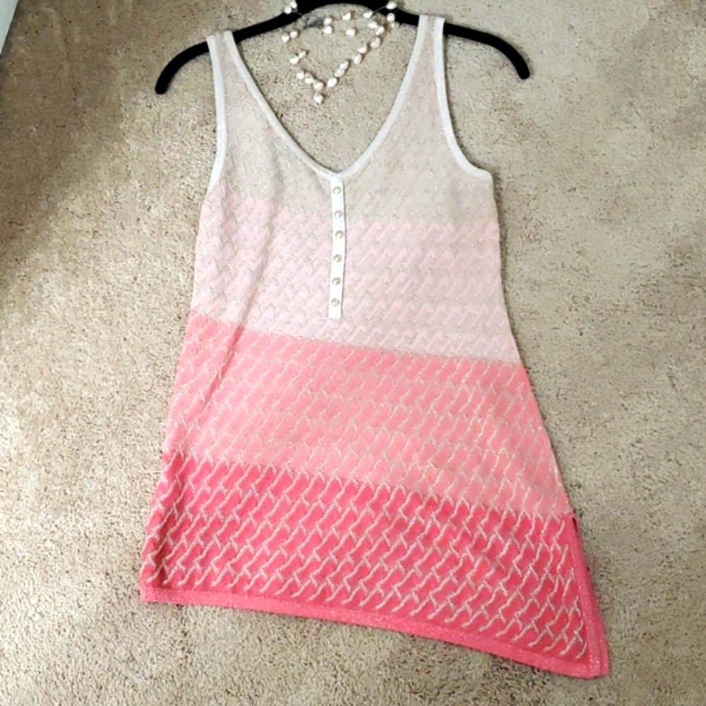 Whit House Black Market Asymmetrical Tank